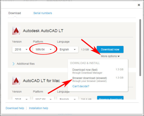 Using The Browser Download Method For Autodesk Account - Microsol Resources