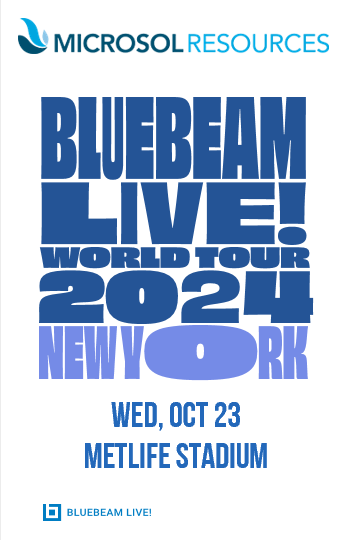 Bluebeam Live World Tour 2024 NY